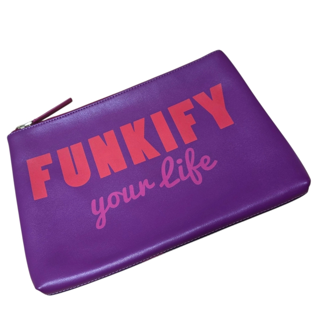 JONATHAN ADLER | Leather Graphic Clutch